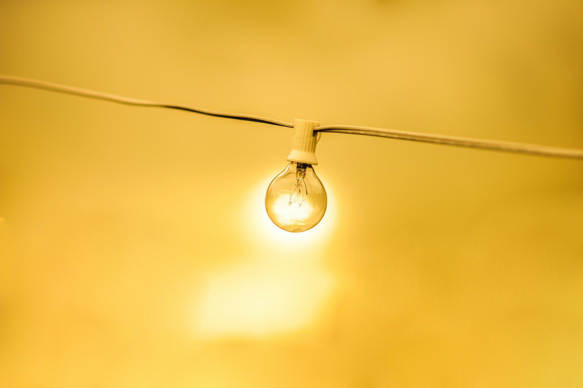 Light bulbs with sun .Communicate about natural energy. Sola energy.